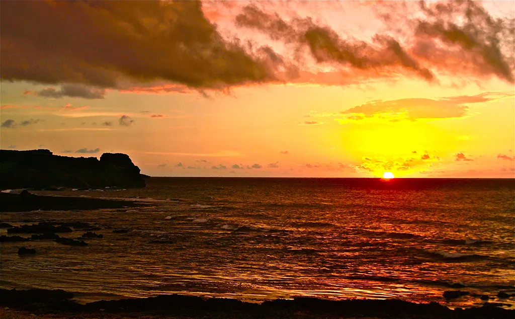 Magnificent Pagudpud Sunset. This is one of the hidden gems of the Northern Coast of Luzon.